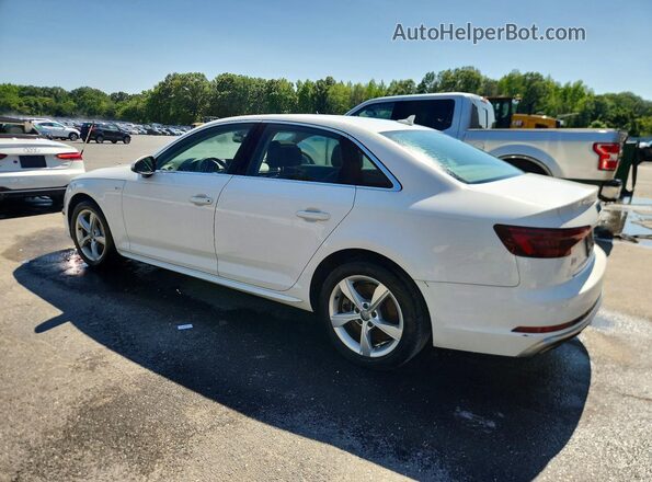 WAUDNAF45KA016238 2019 AUDI A4 Белый Задняя левая четверть