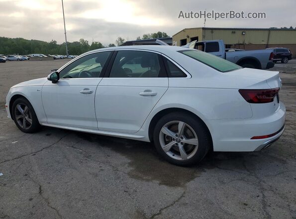 WAUDNAF45KN018841 2019 AUDI A4 White Rear left