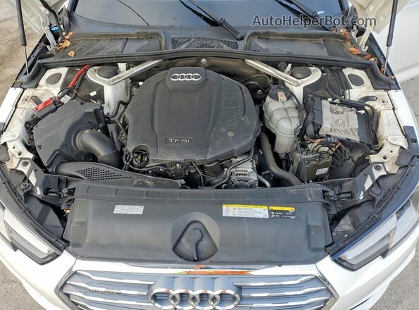 WAUDNAF45KN018841 2019 AUDI A4 White Rear interior view