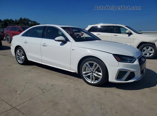 WAUDNAF45LA042551 2020 AUDI A4 White წინა მარჯვენა
