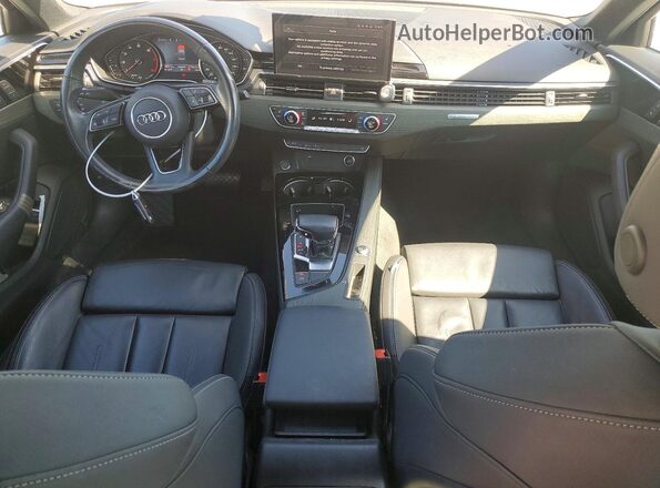 WAUDNAF45LA042551 2020 AUDI A4 White წინა პანელის ხედი