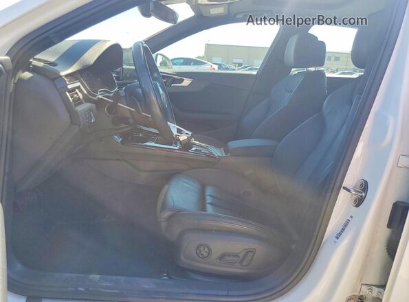 WAUDNAF45LA042551 2020 AUDI A4 White წინა სალონის ხედი
