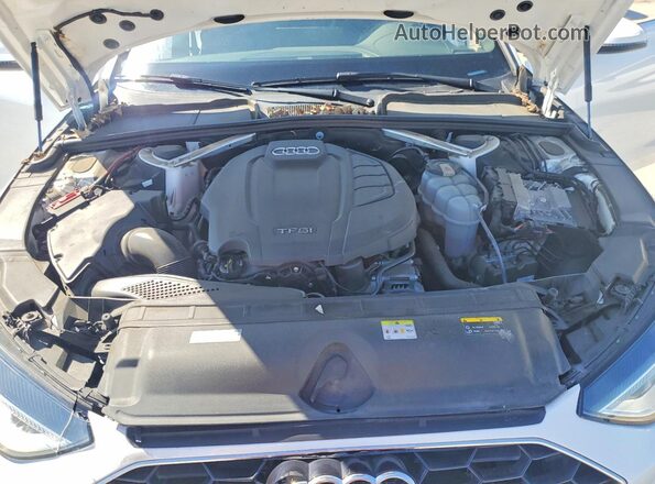 WAUDNAF45LA042551 2020 AUDI A4 White უკანა სალონის ხედი