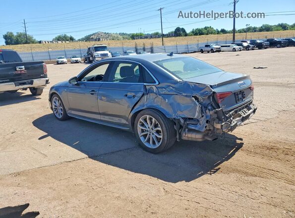 WAUDNAF46KN018699 2019 AUDI A4 Silver უკანა მარცხენა