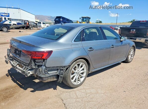 WAUDNAF46KN018699 2019 AUDI A4 Silver უკანა მარჯვენა
