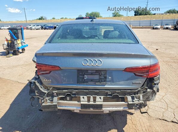 WAUDNAF46KN018699 2019 AUDI A4 Silver უკანა ხედი