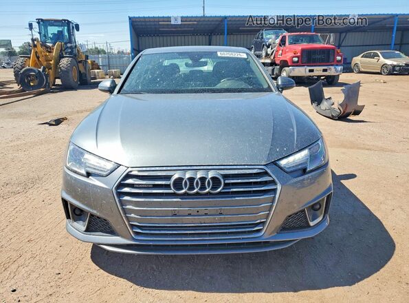 WAUDNAF46KN018699 2019 AUDI A4 Silver წინა ხედი