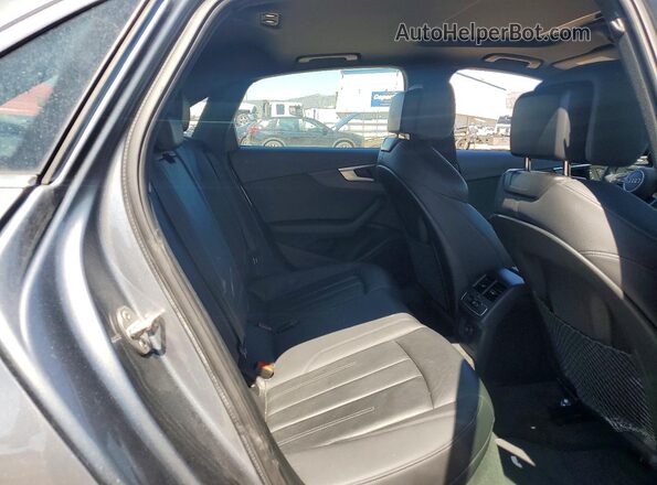 WAUDNAF46KN018699 2019 AUDI A4 Silver უკანა სავარძლების ხედი