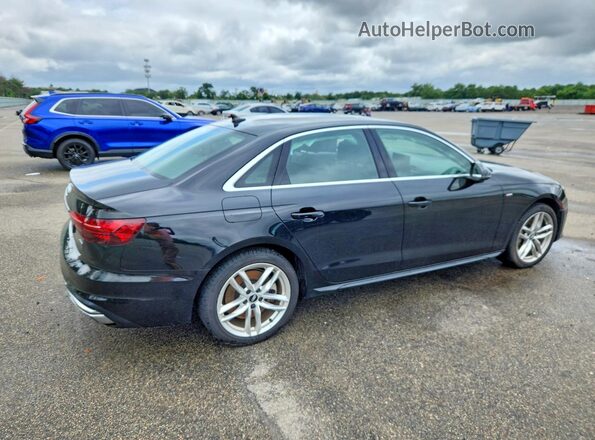 WAUDNAF46LN009468 2020 AUDI A4 Black Задня права чверть