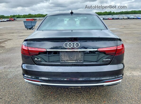 WAUDNAF46LN009468 2020 AUDI A4 Black Вид ззаду