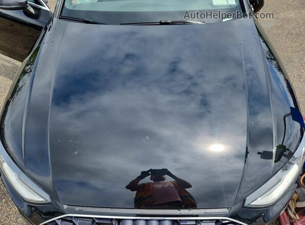 WAUDNAF46LN009468 2020 AUDI A4 Black Вид задньої частини салону