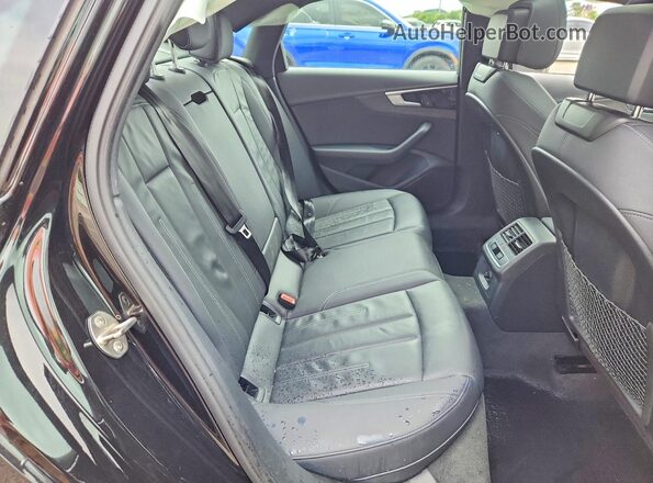 WAUDNAF46LN009468 2020 AUDI A4 Black Вид задніх сидінь