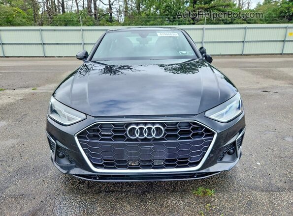 WAUDNAF46LN009468 2020 AUDI A4 Black Вид спереду