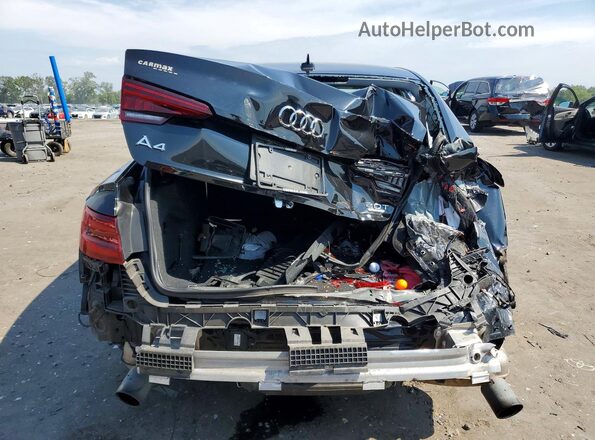 WAUDNAF49JA072181 2018 AUDI A4 Black უკანა ხედი