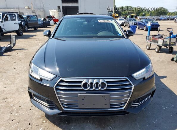 WAUDNAF49JA072181 2018 AUDI A4 Black წინა ხედი