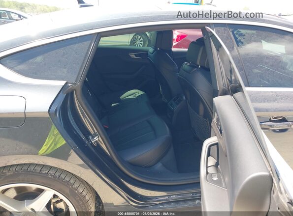 WAUDNCF55JA034418 2018 AUDI A5 Gray Vista de la etiqueta del VIN