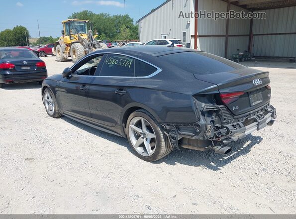 WAUDNCF55JA034418 2018 AUDI A5 Gray Trasero izquierdo