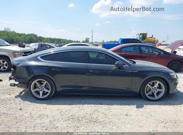 WAUDNCF55JA034418 2018 AUDI A5 Gray Vista interior de 360 grados