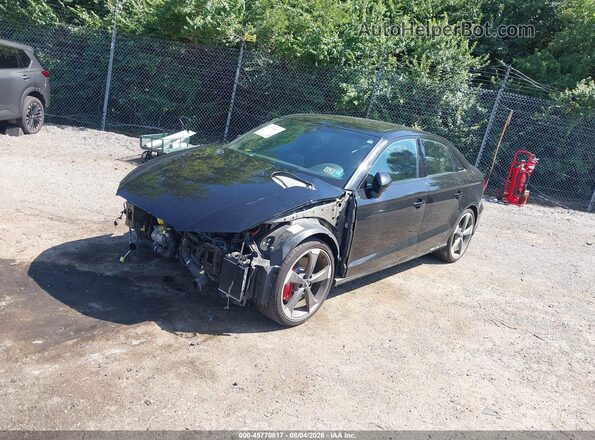 WAUE1GFF1LA095526 2020 AUDI S3 Black Передня ліва чверть