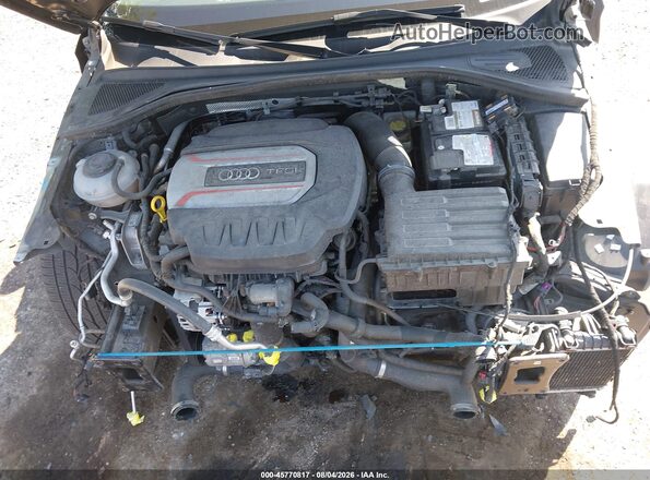 WAUE1GFF1LA095526 2020 AUDI S3 Black Вид ззаду