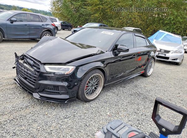 WAUE1GFF6LA096865 2020 AUDI S3 Black Trasero izquierdo