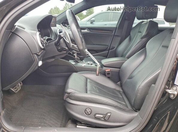 WAUE1GFF6LA096865 2020 AUDI S3 Black Vista de la etiqueta del VIN