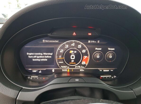WAUE1GFF6LA096865 2020 AUDI S3 Black 