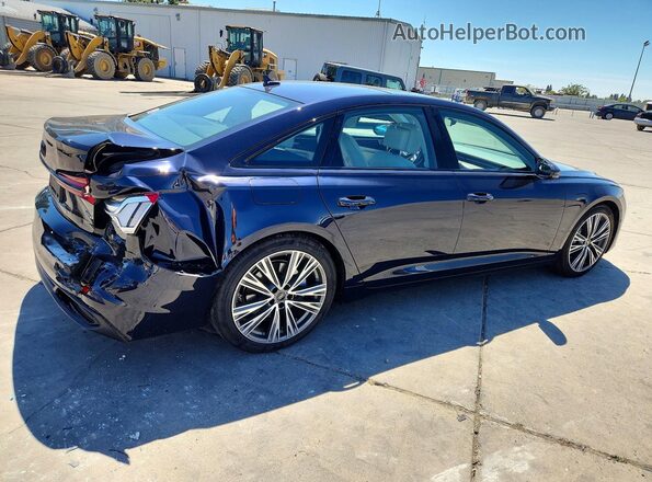 WAUE3BF23PN096945 2023 AUDI A6 Blue უკანა მარჯვენა