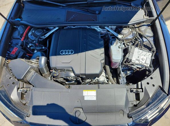 WAUE3BF23PN096945 2023 AUDI A6 Blue უკანა სალონის ხედი