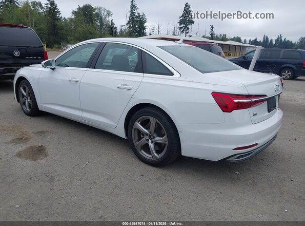 WAUE3BF28RN031835 2024 AUDI A6 White Задня ліва чверть
