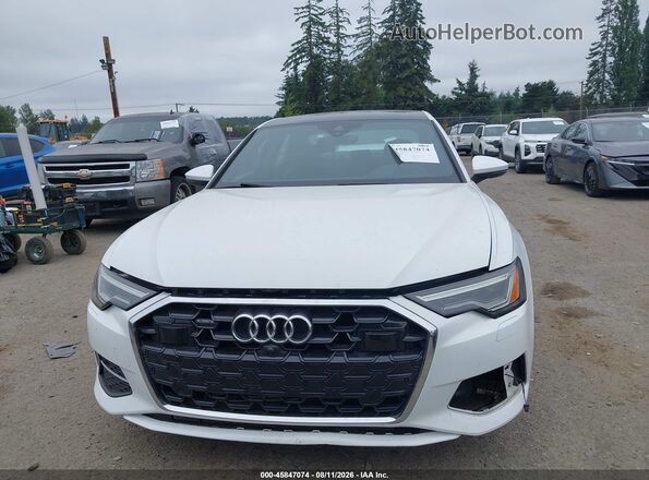 WAUE3BF28RN031835 2024 AUDI A6 White Вид щитка приладів
