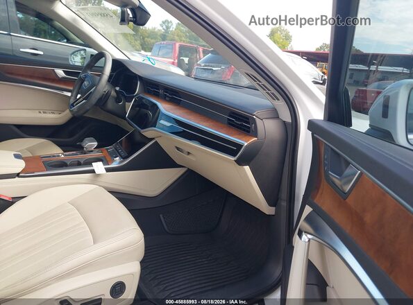 WAUE3BF2XPN059648 2023 AUDI A6 White Widok wnętrza z przodu