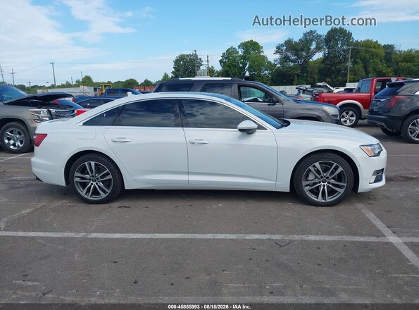 WAUE3BF2XPN059648 2023 AUDI A6 White Widok wnętrza z tyłu