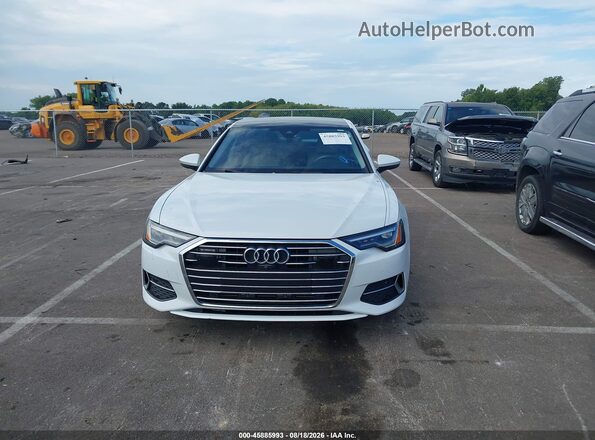 WAUE3BF2XPN059648 2023 AUDI A6 White Widok zestawu wskaźników