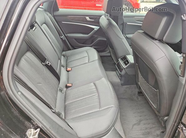 WAUE8AF21MN028604 2021 AUDI A6 Black Հետևի նստատեղերի տեսք