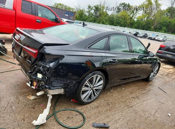WAUE8AF21MN028604 2021 AUDI A6 Black Հետևի աջ