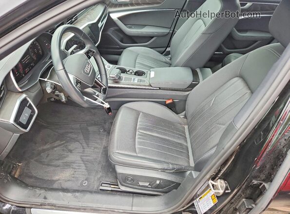 WAUE8AF21MN028604 2021 AUDI A6 Black Սալոնի դիմացի տեսք
