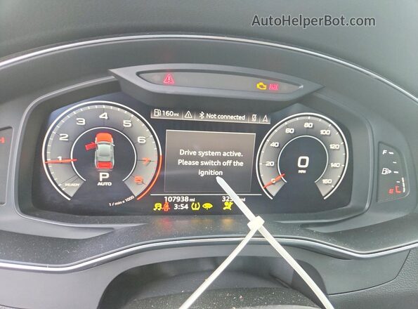 WAUE8AF22KN118972 2019 AUDI A6 Brown Սարքավորումների վահանակի տեսք