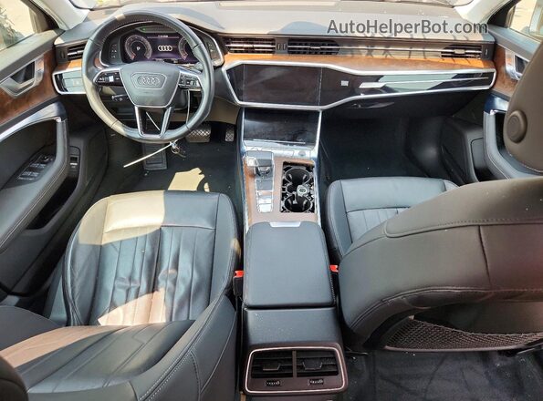 WAUE8AF22LN061075 2020 AUDI A6 Black Vista del salpicadero