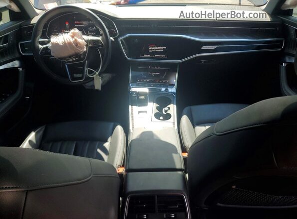 WAUE8AF24MN031612 2021 AUDI A6 Black Առջևի վահանակի տեսք