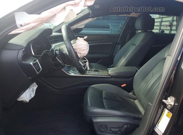 WAUE8AF24MN031612 2021 AUDI A6 Black Սալոնի դիմացի տեսք