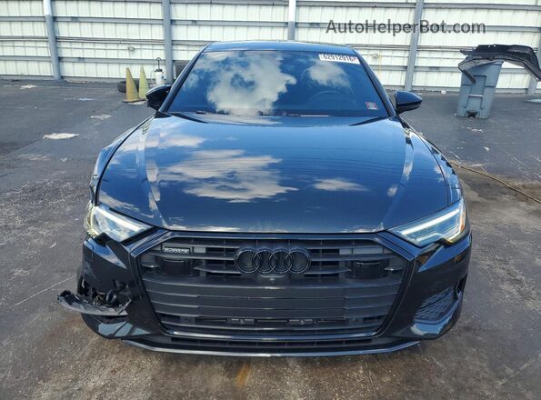 WAUE8AF24MN031612 2021 AUDI A6 Black Դիմացի տեսք