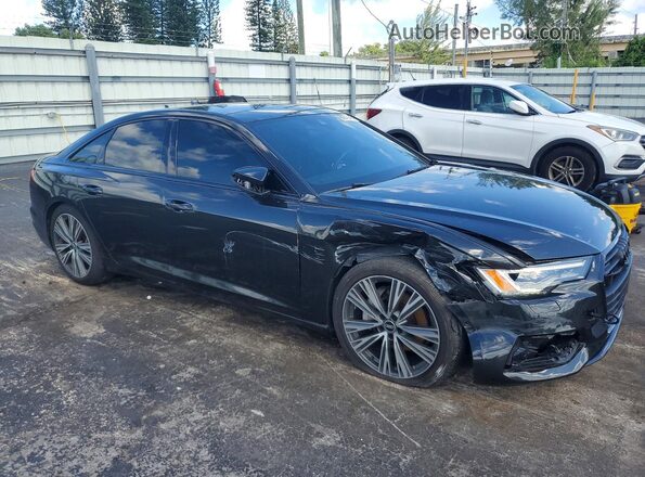 WAUE8AF24MN031612 2021 AUDI A6 Black Առջևի աջ