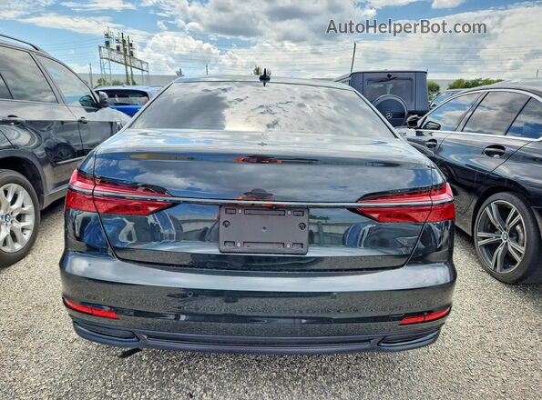 WAUE8AF24MN031612 2021 AUDI A6 Black Հետևի տեսք