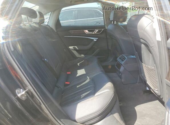 WAUE8AF25KN128508 2019 AUDI A6 Black Widok tylnych siedzeń