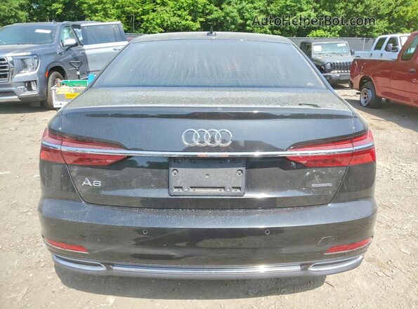 WAUE8AF25KN128508 2019 AUDI A6 Black Widok z tyłu
