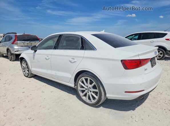 WAUE8GFF1G1024652 2016 AUDI A3 White Rear left