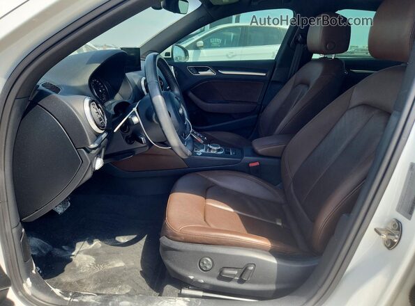 WAUE8GFF1G1024652 2016 AUDI A3 White Front interior view