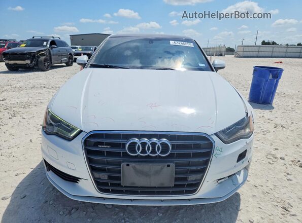 WAUE8GFF1G1024652 2016 AUDI A3 White Front view