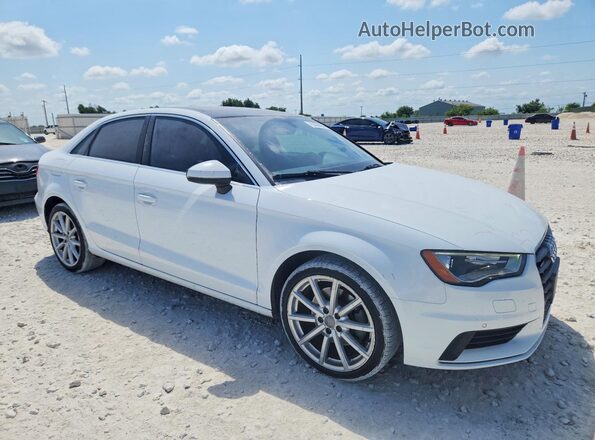 WAUE8GFF1G1024652 2016 AUDI A3 White Front right